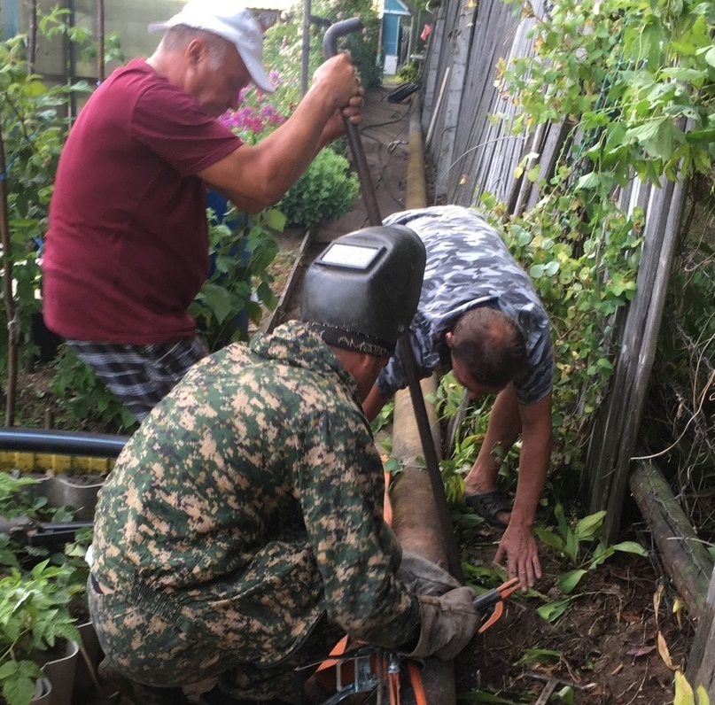 Реконструкция поливочного водопровода.